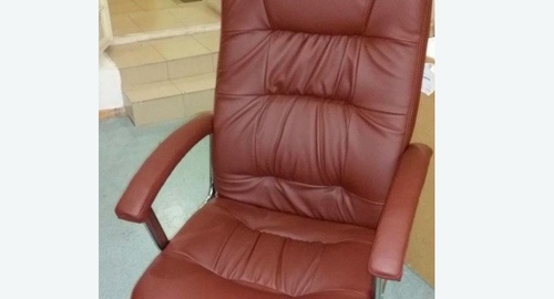 Обтяжка офисного кресла. Хабаровск